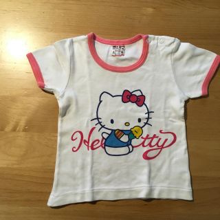 ハローキティ(ハローキティ)のＴシャツ 女の子 90 キティ(Tシャツ/カットソー)