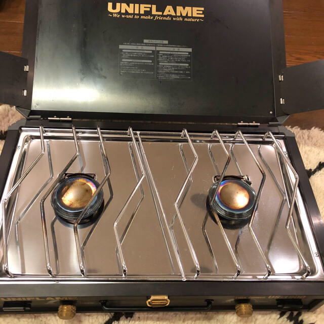 UNIFLAME - ユニフレーム ツインバーナー US-1900 ブラック の通販 by shop｜ユニフレームならラクマ