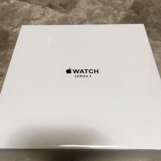 アップルウォッチ(Apple Watch)のApple Watch series 3 セルラー 42mm ステンレス 未開封(スマートフォン本体)