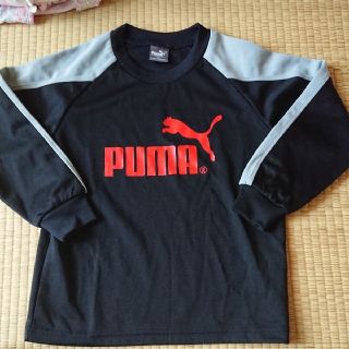 プーマ(PUMA)のPUMA☆プーマ 長袖Tシャツ 120 ブラック(Tシャツ/カットソー)