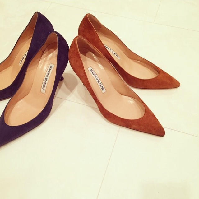 MANOLO BLAHNIK RonHerman別注 kietta 新品 | wellsprings.uk.net