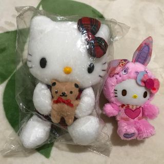 ハローキティ(ハローキティ)の★キティちゃんぬいぐるみセット(ぬいぐるみ)