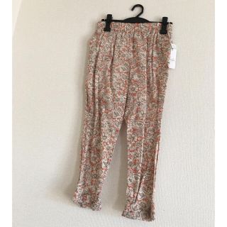 スコットクラブ(SCOT CLUB)のスコット系列新品タグ付12600円パンツ 花柄♡リバティ風(カジュアルパンツ)