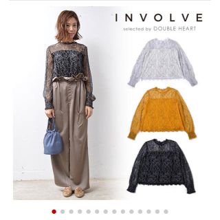 ザラ(ZARA)のラブンツエル専用 ザラレース ブラウス(シャツ/ブラウス(長袖/七分))