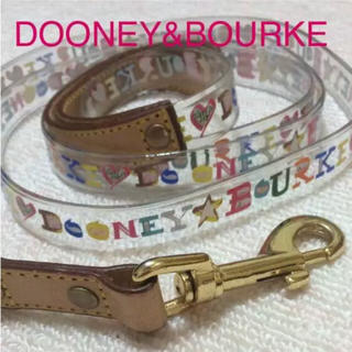 バーニーズニューヨーク(BARNEYS NEW YORK)のレア品 DOONEY&BOURKE クリア ロゴ リード(犬)
