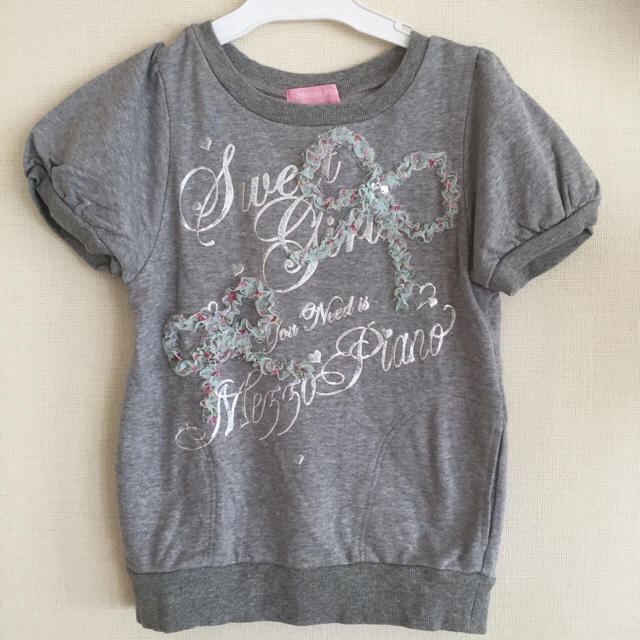 mezzo piano junior(メゾピアノジュニア)のmezzo piano カットソー キッズ/ベビー/マタニティのキッズ服女の子用(90cm~)(Tシャツ/カットソー)の商品写真