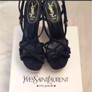 サンローラン(Saint Laurent)の本日限定価格YSL イヴ・サンローランの厚底サンダル新品(サンダル)