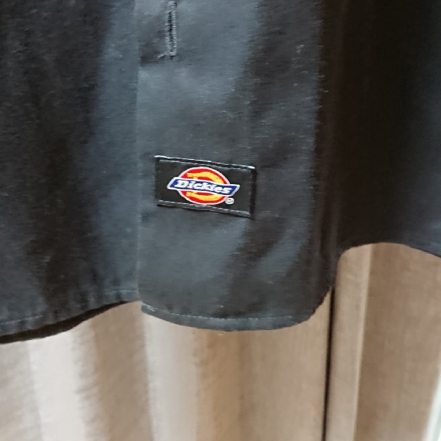 Dickies(ディッキーズ)のタイムセール★dickies　ディッキーズ　 ワークシャツ　黒　L　サイズ　長袖 メンズのトップス(シャツ)の商品写真