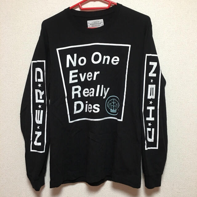 NEIGHBORHOOD(ネイバーフッド)のneighborhood n.e.r.d ロンT 黒 M メンズのトップス(Tシャツ/カットソー(七分/長袖))の商品写真