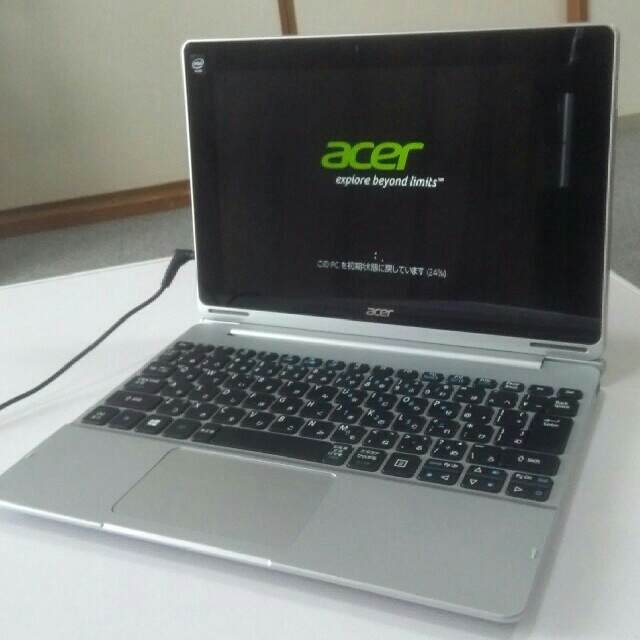 Acer(エイサー)のWin10 Acer 2in1ノートパソコン タブレット 10.1インチ スマホ/家電/カメラのPC/タブレット(ノートPC)の商品写真