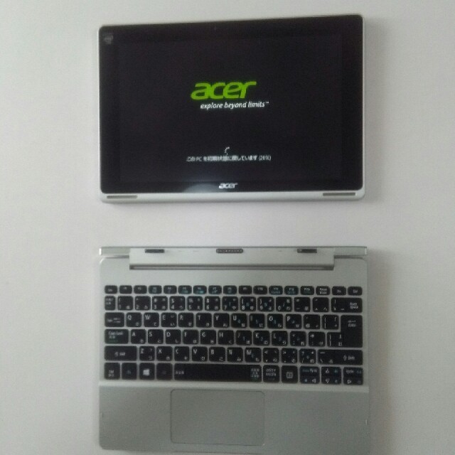 Acer(エイサー)のWin10 Acer 2in1ノートパソコン タブレット 10.1インチ スマホ/家電/カメラのPC/タブレット(ノートPC)の商品写真