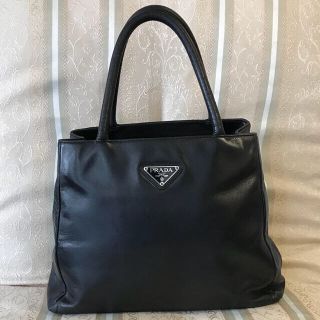 プラダ(PRADA)のプラダ レザー ハンドバッグ(ハンドバッグ)