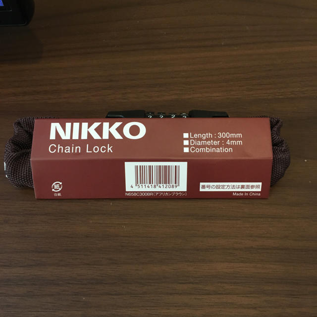 ニッコー (NIKKO)  可変ダイヤル式ロック  自動車/バイクのバイク(装備/装具)の商品写真