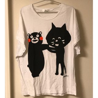 ネネット(Ne-net)のくまモン×にゃーTシャツ白ネネットNe-netエイネットツモリzucca(Tシャツ(半袖/袖なし))