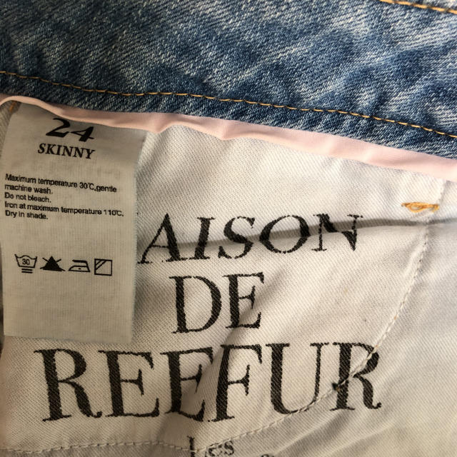 Maison de Reefur(メゾンドリーファー)のメゾンドリーファーdenim レディースのパンツ(デニム/ジーンズ)の商品写真