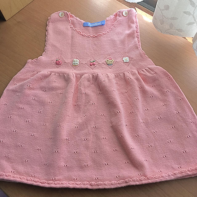 familiar(ファミリア)のfamiliar90、ありがとうございます キッズ/ベビー/マタニティのキッズ服女の子用(90cm~)(その他)の商品写真