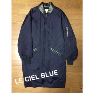 ルシェルブルー(LE CIEL BLEU)のLE CIEL BLUE MA-1(ブルゾン)