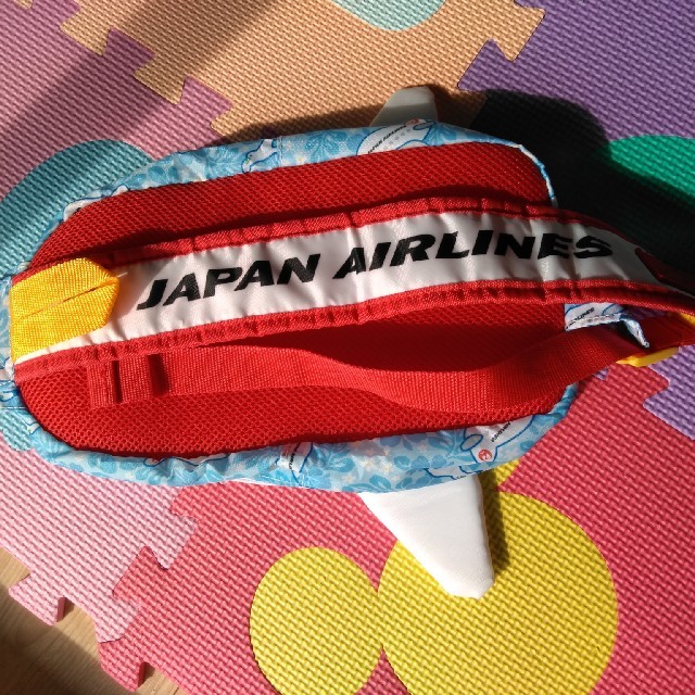 JAL ノベルティ お子様 リュック キッズ/ベビー/マタニティのこども用バッグ(リュックサック)の商品写真