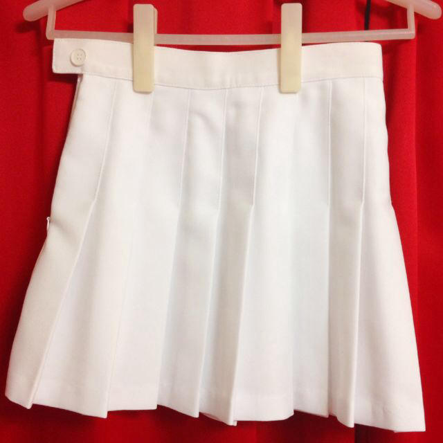 American Apparel(アメリカンアパレル)のアメアパ 白テニススカート XS レディースのスカート(ミニスカート)の商品写真