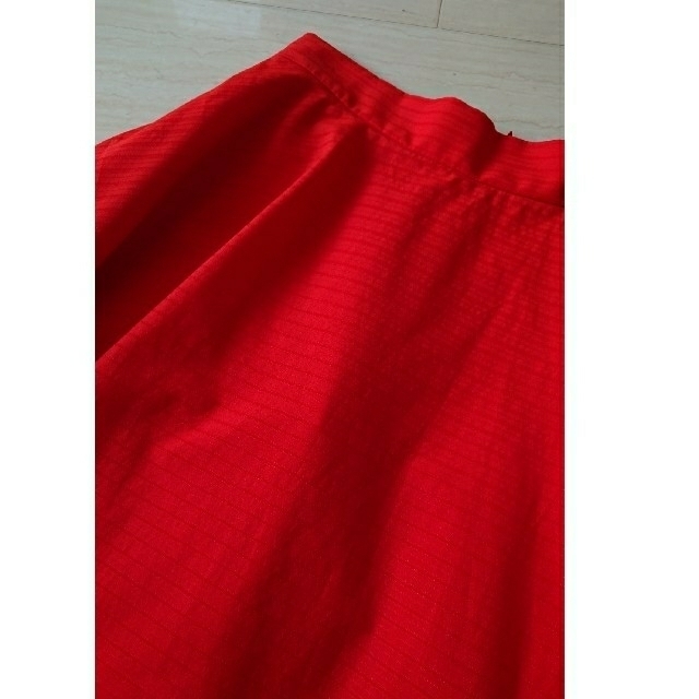 UNIQLO(ユニクロ)のユニクロ　サーキュラースカート　オレンジ　L レディースのスカート(ひざ丈スカート)の商品写真