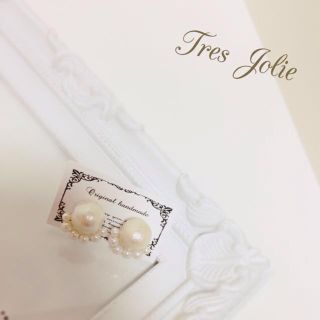 コットンパールearring(イヤリング)