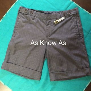 アズノウアズ(AS KNOW AS)の【As Know As】 ハーフパンツ  M(ハーフパンツ)