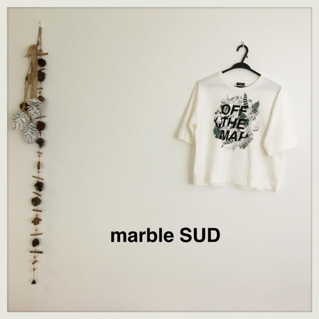 【2018春夏/未使用】marble SUD カットソー