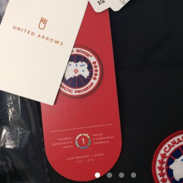 CANADA GOOSE(カナダグース)のあつ様専用！【新品・未使用】ユナイテッドアローズ別注カナダグース ダウンベスト メンズのジャケット/アウター(ダウンベスト)の商品写真