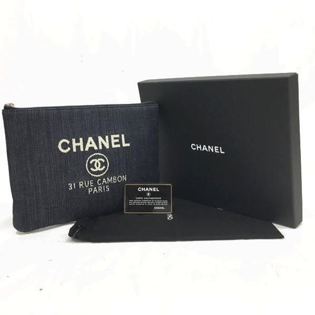 500円引きクーポン】 - CHANEL シャネル インディゴ デニム キャンバス