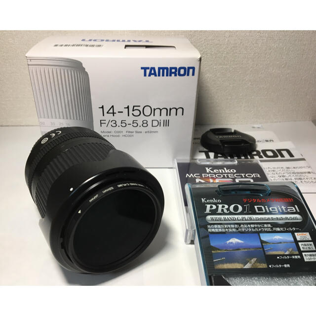 TAMRON 高倍率ズームレンズ 14-150mm F3.5-5.8 DiIII マイクロフォー