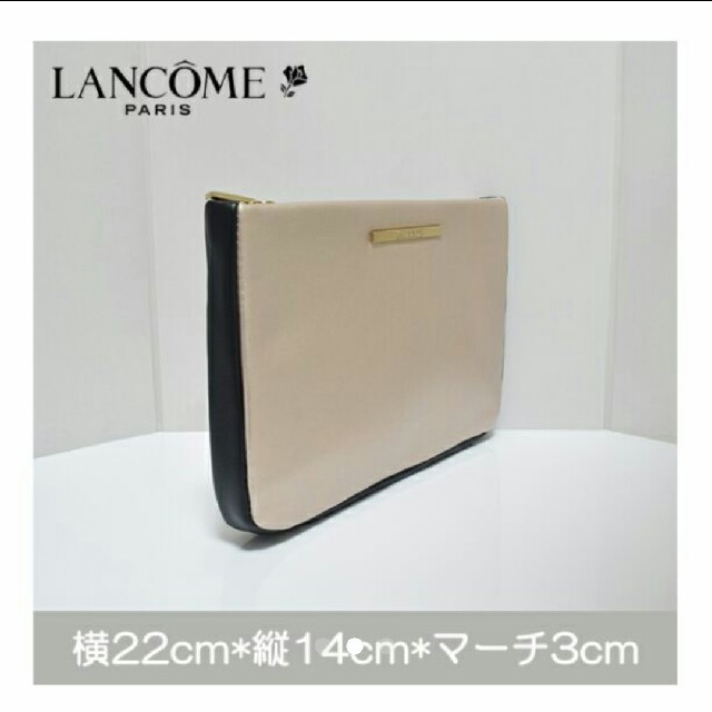 LANCOME(ランコム)の新品&未使用🎵LANCOME スリムポーチ ゴールド レディースのファッション小物(ポーチ)の商品写真