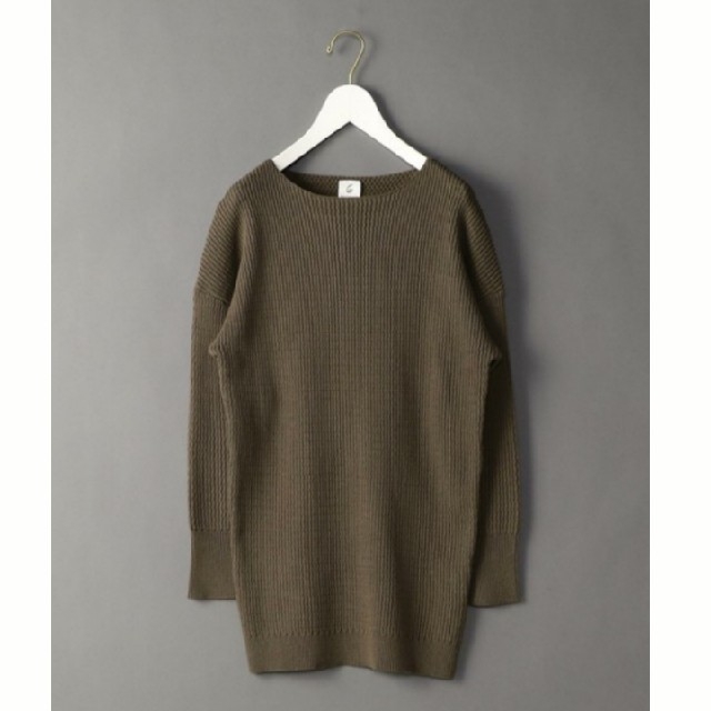 BEAUTY&YOUTH UNITED ARROWS(ビューティアンドユースユナイテッドアローズ)の【Ask Ab様 専用】6 COTTON FURI TUNIC / チュニック レディースのトップス(カットソー(長袖/七分))の商品写真