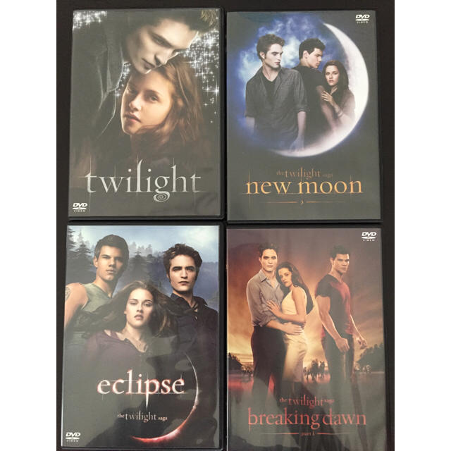 角川書店(カドカワショテン)のDVD【twilight (トワイライト)】シリーズ1〜4弾 エンタメ/ホビーのDVD/ブルーレイ(外国映画)の商品写真