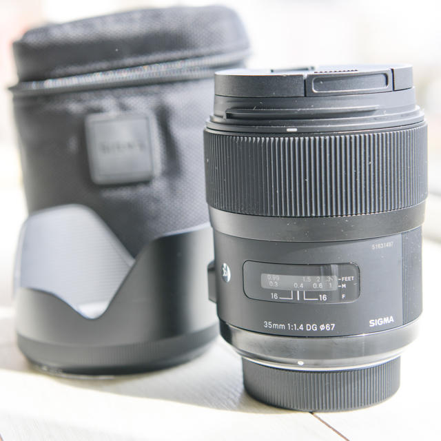 シグマ sigma 35mm f1.4 DG ニコン