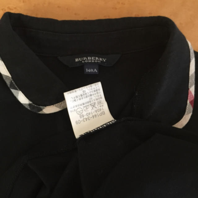 BURBERRY(バーバリー)のバーバリーキッズポロシャツ140A キッズ/ベビー/マタニティのキッズ服女の子用(90cm~)(Tシャツ/カットソー)の商品写真