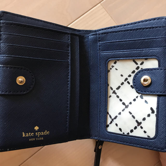 kate spade new york(ケイトスペードニューヨーク)のケイトスペード財布♡ネイビー レディースのファッション小物(財布)の商品写真