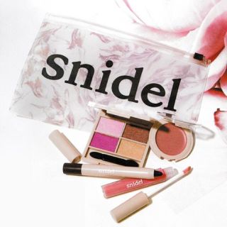 スナイデル(SNIDEL)のsweet 2018年 5月号付録 snidel春色コスメ4点セット&花柄ポーチ(アイシャドウ)