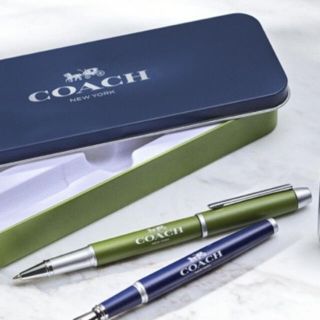 コーチ(COACH)のコーチ 万年筆 ボールペン新品未開封セット 記念日  母の日のプレゼントに(ノベルティグッズ)