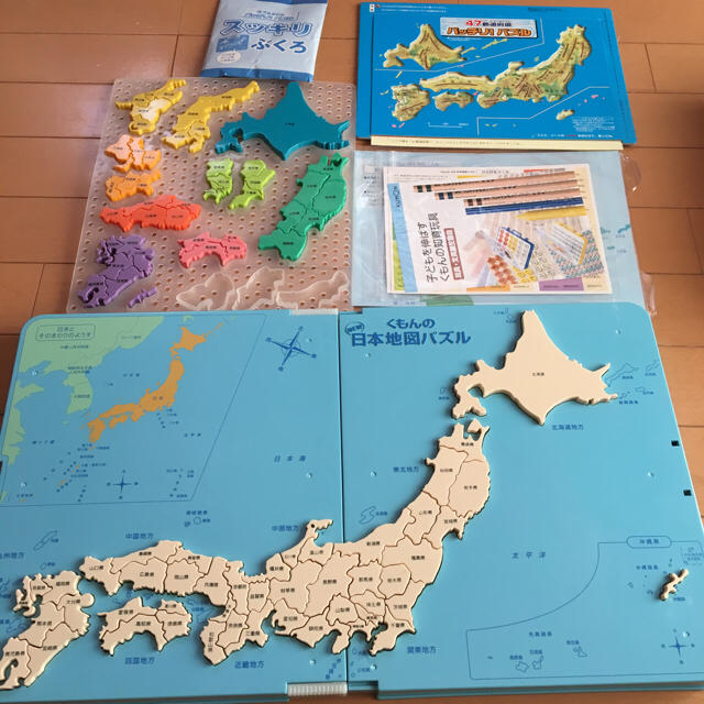 くもん 日本地図パズル 世界地図パズルの通販 By すっとこどっこいラグビー野郎 S Shop ラクマ