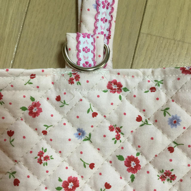 上履き入れ(手作り品) ※値下げしました※ キッズ/ベビー/マタニティのこども用バッグ(シューズバッグ)の商品写真