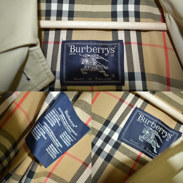 BURBERRY(バーバリー)の美品 BURBERRY  ステンカラーコート バーバリー メンズのジャケット/アウター(ステンカラーコート)の商品写真