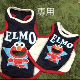 セサミストリート(SESAME STREET)のわんこ用 夏服 エルモ(犬)