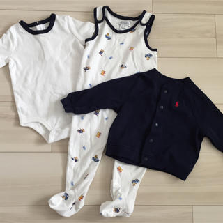 ラルフローレン(Ralph Lauren)のポロ ラルフローレン ベビー 3点セット 9M(カーディガン/ボレロ)