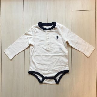 ラルフローレン(Ralph Lauren)の 【美品】【RALPH LAUREN】6month ボディスーツ長袖 男の子 (ロンパース)