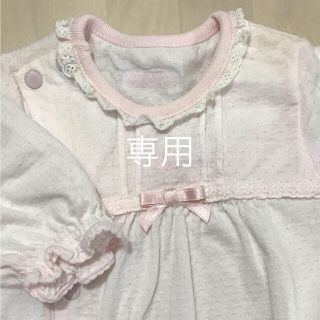 ミキハウス(mikihouse)のロンパース 60サイズ(ロンパース)