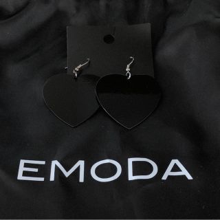 エモダ(EMODA)のEMODA♡BLACK Heartピアス♡(ピアス)