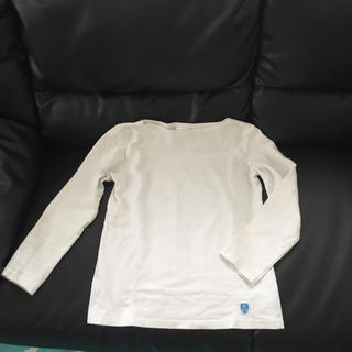 オーシバル(ORCIVAL)のORCIVAL 白 バスクシャツ サイズ1(カットソー(長袖/七分))