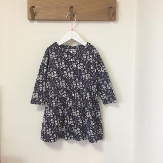 シップス(SHIPS)の美品☆SHIPS リバティワンピース90(ワンピース)