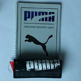 プーマ(PUMA)の新品★PUMA トラベルペンケース&B5ダブルリングノート(ペンケース/筆箱)