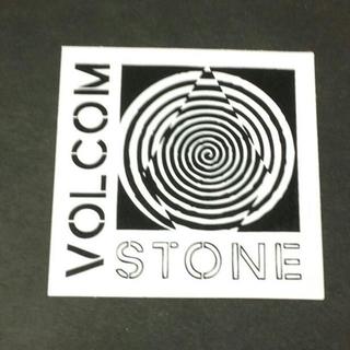 ボルコム(volcom)のVOLCOM ボルコム【STONE STICKER】白/黒 6cm ステッカー (アクセサリー)